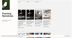 Desktop Screenshot of framingnarratives.wordpress.com