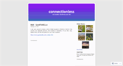 Desktop Screenshot of connectionless.wordpress.com