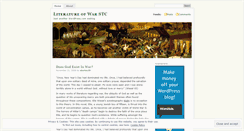 Desktop Screenshot of litofwar.wordpress.com