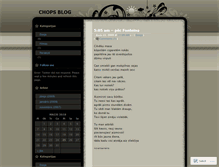 Tablet Screenshot of dechop.wordpress.com