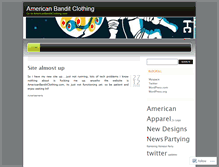 Tablet Screenshot of americanbandit.wordpress.com