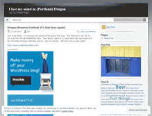 Tablet Screenshot of ilostmymindinportland.wordpress.com