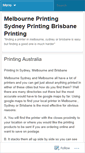 Mobile Screenshot of cheapestprinting.wordpress.com