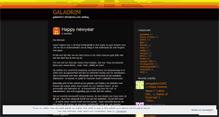 Desktop Screenshot of galadrim.wordpress.com