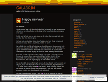 Tablet Screenshot of galadrim.wordpress.com