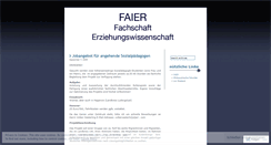 Desktop Screenshot of faier.wordpress.com