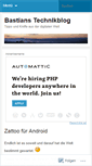 Mobile Screenshot of bastiankowalek.wordpress.com