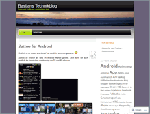 Tablet Screenshot of bastiankowalek.wordpress.com