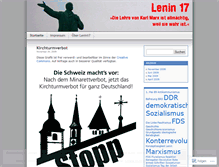Tablet Screenshot of lenin17.wordpress.com