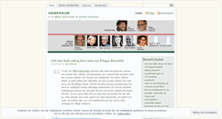 Desktop Screenshot of gemensam.wordpress.com