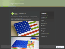 Tablet Screenshot of carpetadediseno.wordpress.com