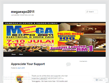 Tablet Screenshot of megaexpo2011.wordpress.com