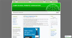 Desktop Screenshot of campschoolparents.wordpress.com