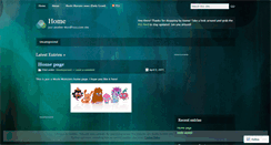 Desktop Screenshot of moshimonsterhomepage.wordpress.com