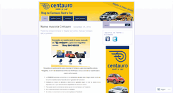 Desktop Screenshot of centaurorentacar.wordpress.com