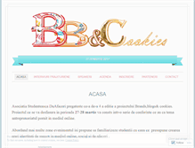 Tablet Screenshot of brandsblogscookies.wordpress.com