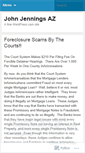 Mobile Screenshot of foreclosurejohnjennings.wordpress.com
