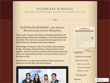 Tablet Screenshot of pathwaysworldschool.wordpress.com