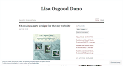 Desktop Screenshot of lisaosgooddano.wordpress.com