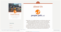 Desktop Screenshot of peoplepath.wordpress.com