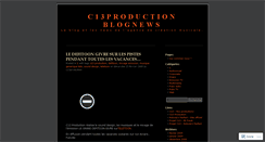 Desktop Screenshot of c13production.wordpress.com