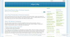 Desktop Screenshot of julipet.wordpress.com