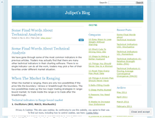 Tablet Screenshot of julipet.wordpress.com