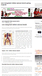 Mobile Screenshot of caramengobatiinfeksisalurankemihmujarab.wordpress.com