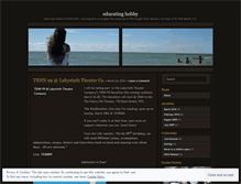 Tablet Screenshot of educatingbobby.wordpress.com