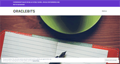 Desktop Screenshot of oraclebits.wordpress.com