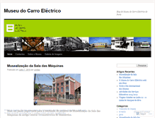 Tablet Screenshot of museucarroelectrico.wordpress.com