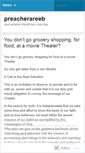Mobile Screenshot of preacherareeb.wordpress.com