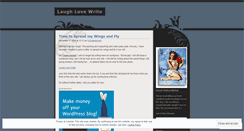 Desktop Screenshot of laughlovewrite.wordpress.com