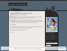 Tablet Screenshot of laughlovewrite.wordpress.com