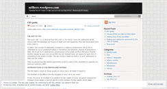 Desktop Screenshot of mffhere.wordpress.com