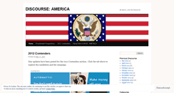 Desktop Screenshot of discourseamerica.wordpress.com