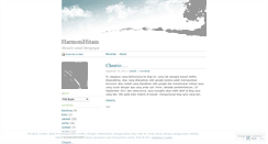 Desktop Screenshot of harmonihitam.wordpress.com