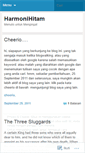 Mobile Screenshot of harmonihitam.wordpress.com