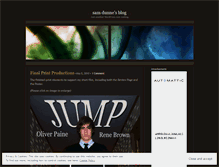 Tablet Screenshot of dunnesam.wordpress.com