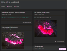 Tablet Screenshot of kirju.wordpress.com