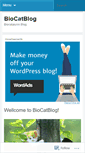 Mobile Screenshot of biocatblog.wordpress.com