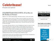 Tablet Screenshot of celebriteaseblog.wordpress.com