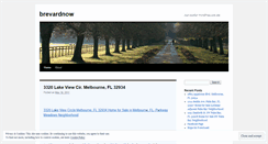Desktop Screenshot of brevardnow.wordpress.com