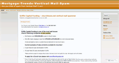 Desktop Screenshot of mortgagetrendsverticalmail.wordpress.com