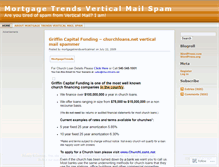 Tablet Screenshot of mortgagetrendsverticalmail.wordpress.com