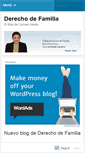 Mobile Screenshot of derechodefamiliabufeteguerrero.wordpress.com