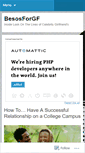 Mobile Screenshot of besosforgf.wordpress.com
