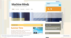 Desktop Screenshot of machinemindz.wordpress.com