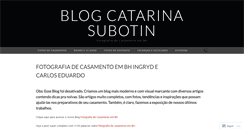 Desktop Screenshot of catarinasubotin.wordpress.com