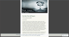 Desktop Screenshot of dicaslivres.wordpress.com